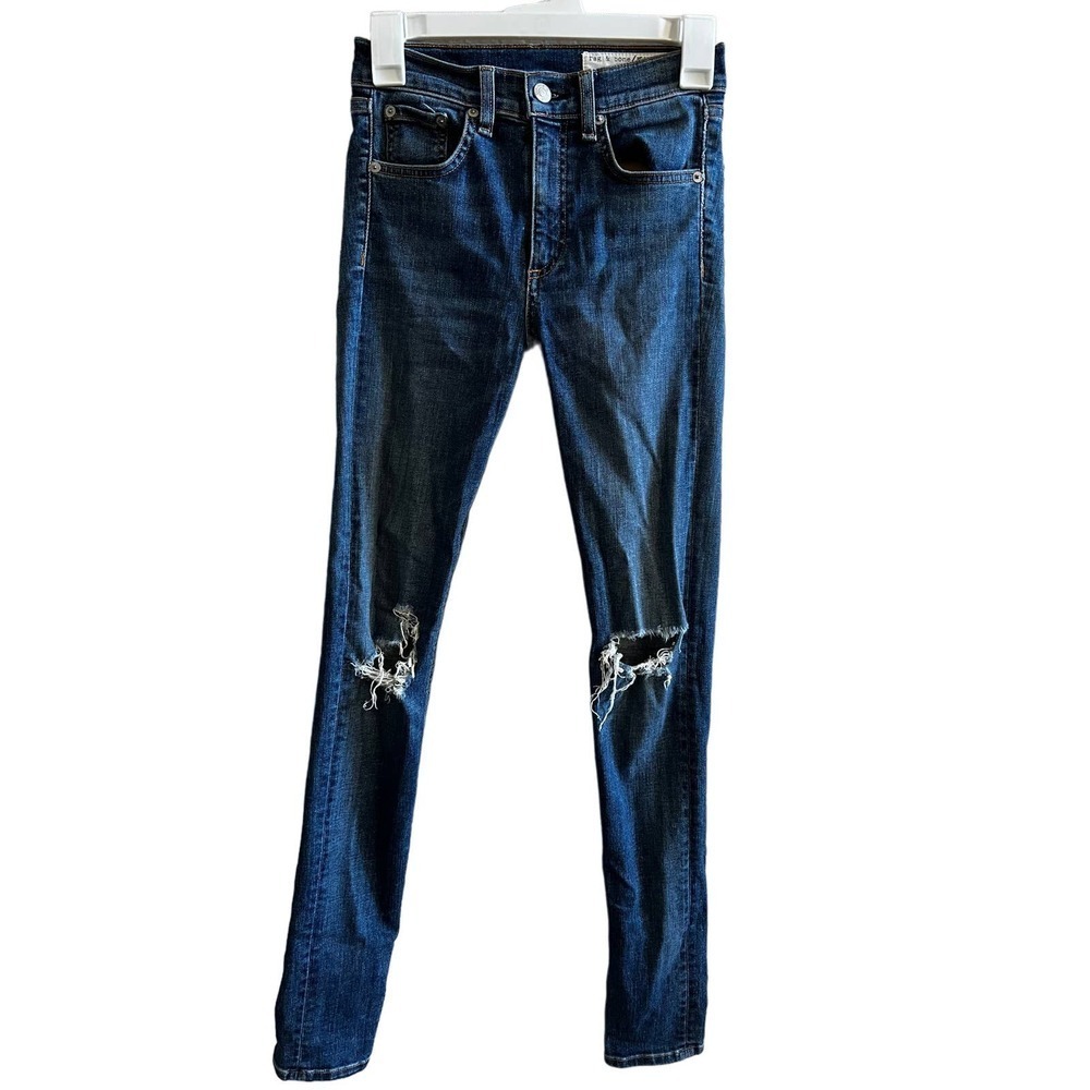 Rag & Bone Mid-Rise Skinny Leg Jeans Size: XS | US‎ 24